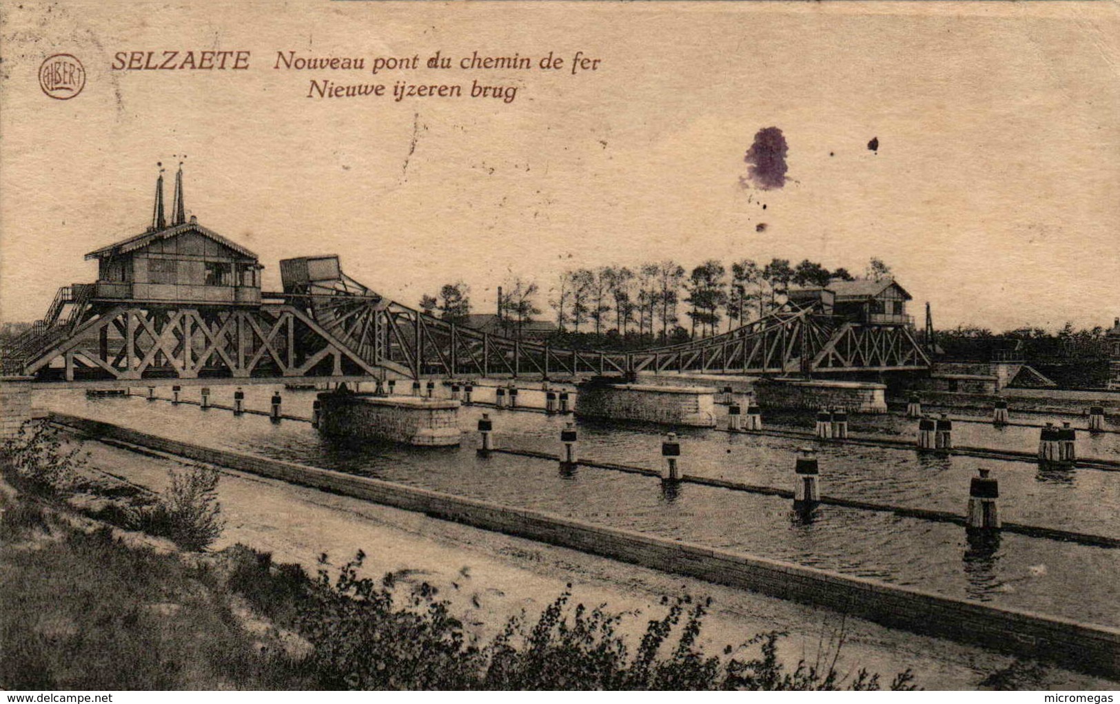 SELZAETE - Nouveau Pont Du Chemin De Fer - Nieuwe Yzeren Brug - Zelzate