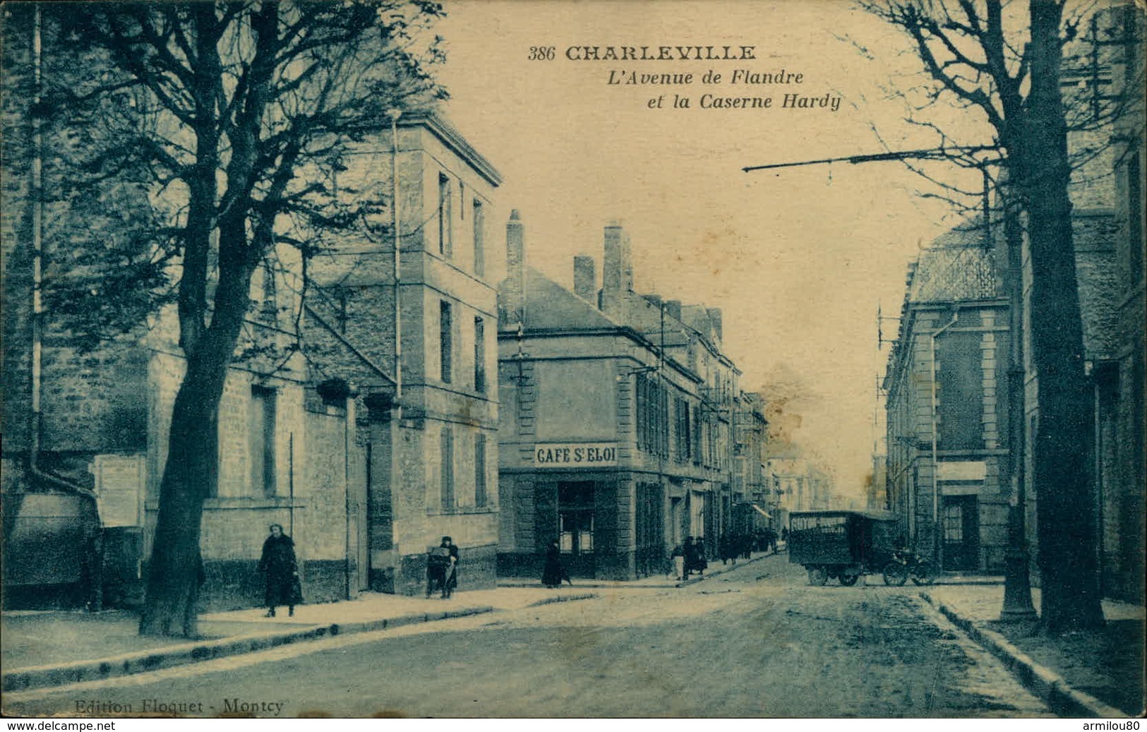 N°2029 RRR DID 4 CHARLEVILLE AVENUE DE FLANDRE ET CASERNE HARDY - Charleville