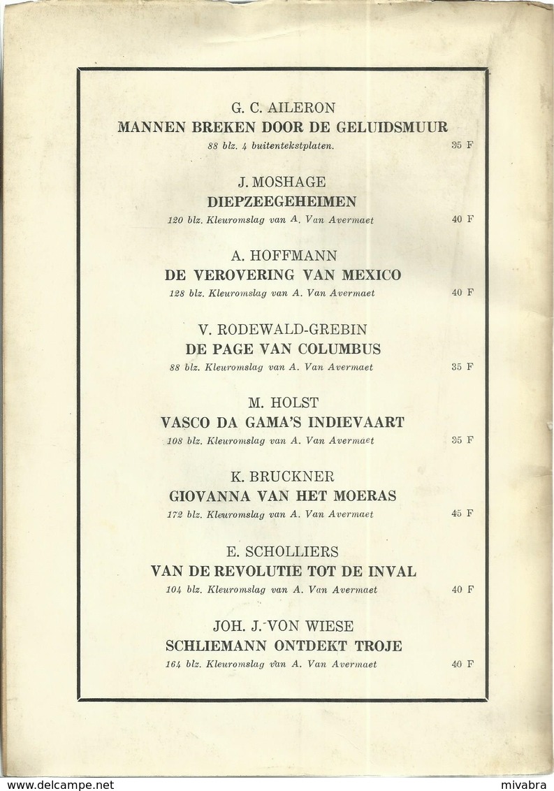 REINAART DE VOS - ABRAHAM HANS - 1956 - Antiguos