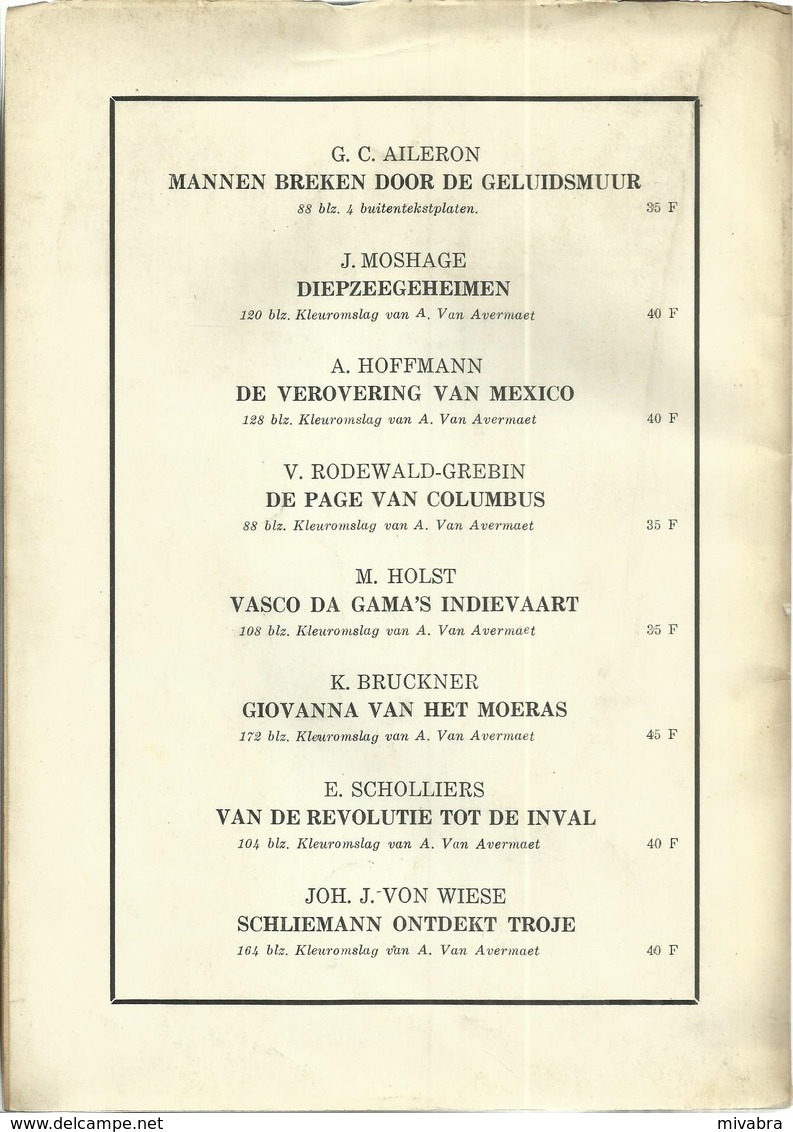 REINAART DE VOS - ABRAHAM HANS - 1956 - Oud