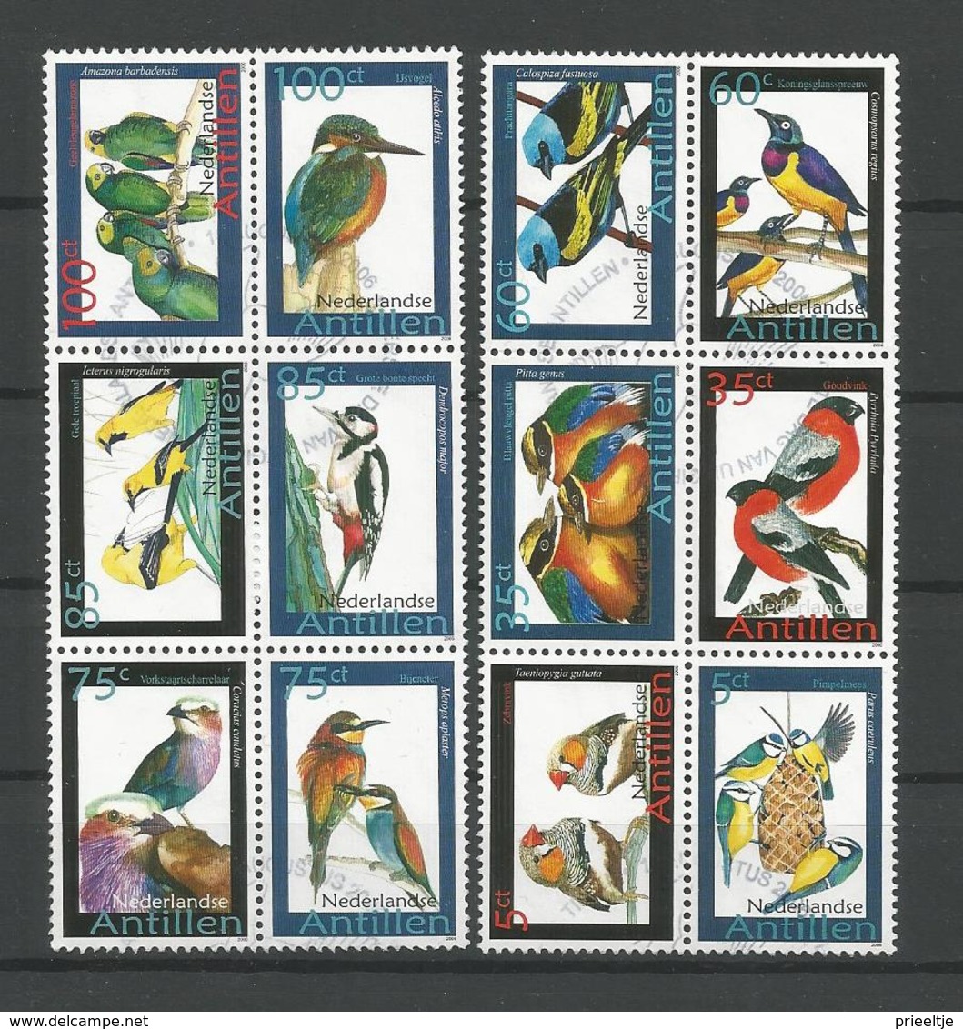 Antilles Ned. 2006 Birds Y.T. 1612/1623 (0) - Antilles