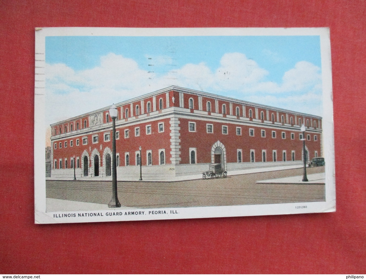 National Guard Armory  Peoria Illinois    Ref  3466 - Peoria