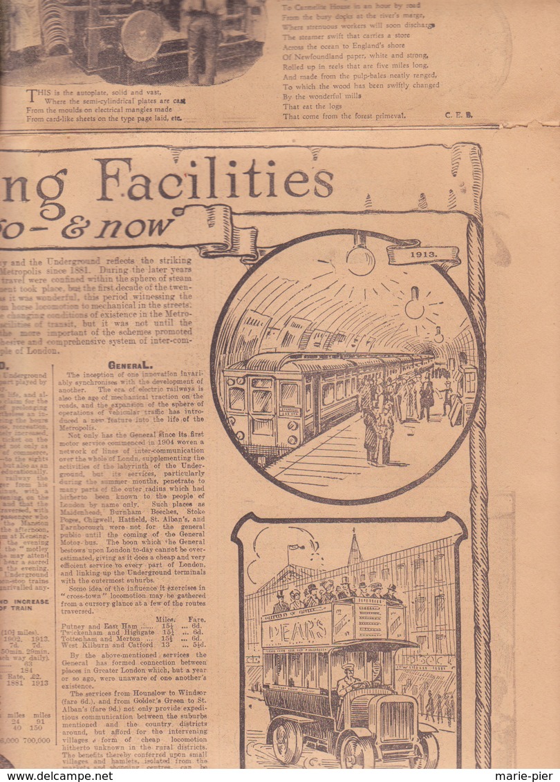 The Evening News 21 Nov 1913 - Nouvelles/ Affaires Courantes