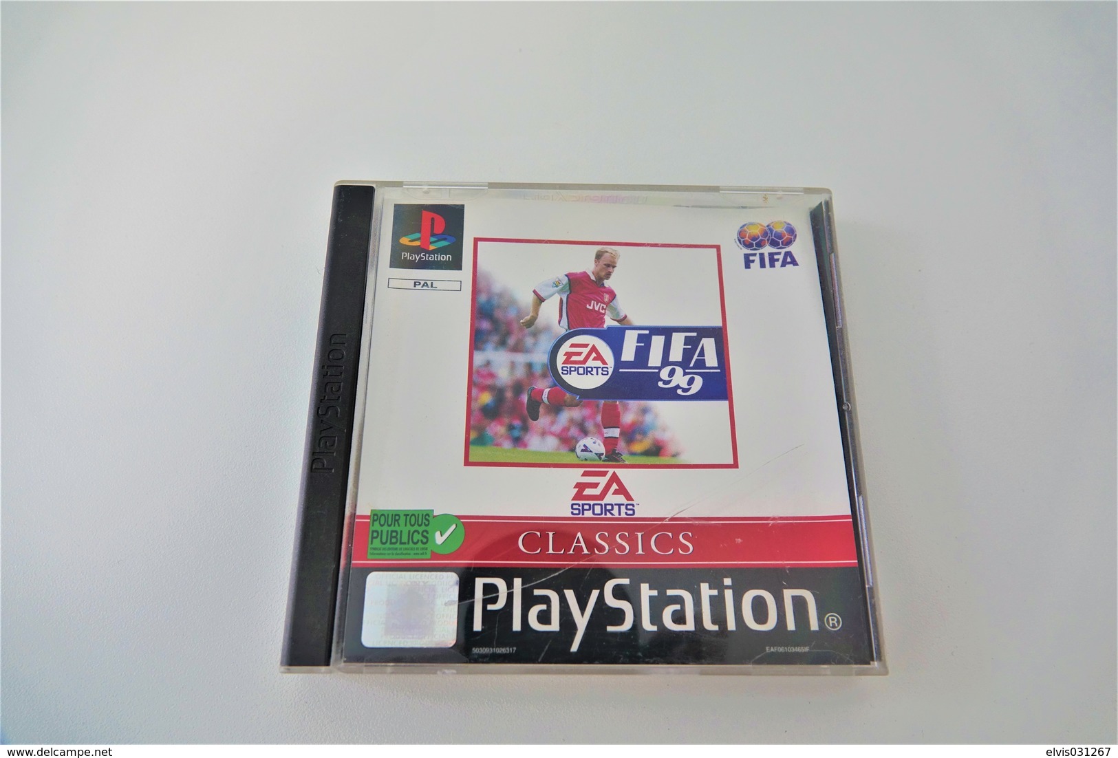 SONY PLAYSTATION ONE PS1 : EA CLASSICS FIFA 99 - Playstation