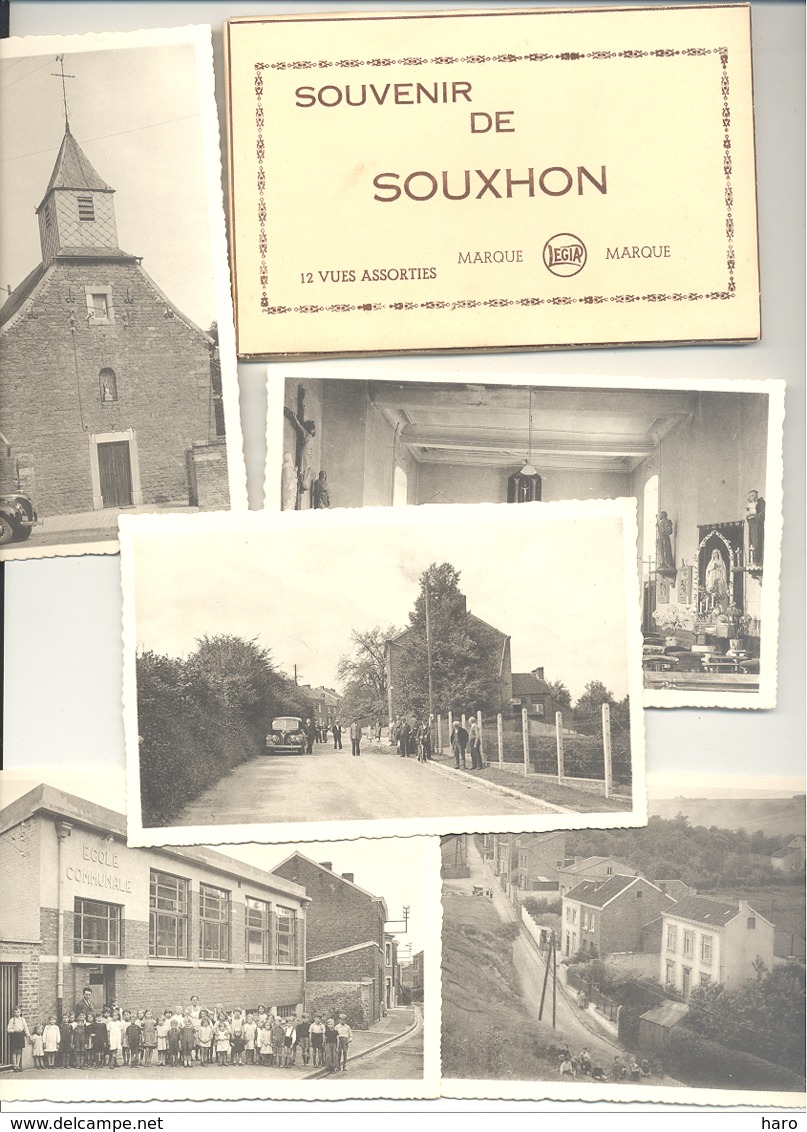 SOUXHON ( Flémalle ) Pochette Avec 12 Cartes Postales (état Impeccable) (b253) - Flémalle