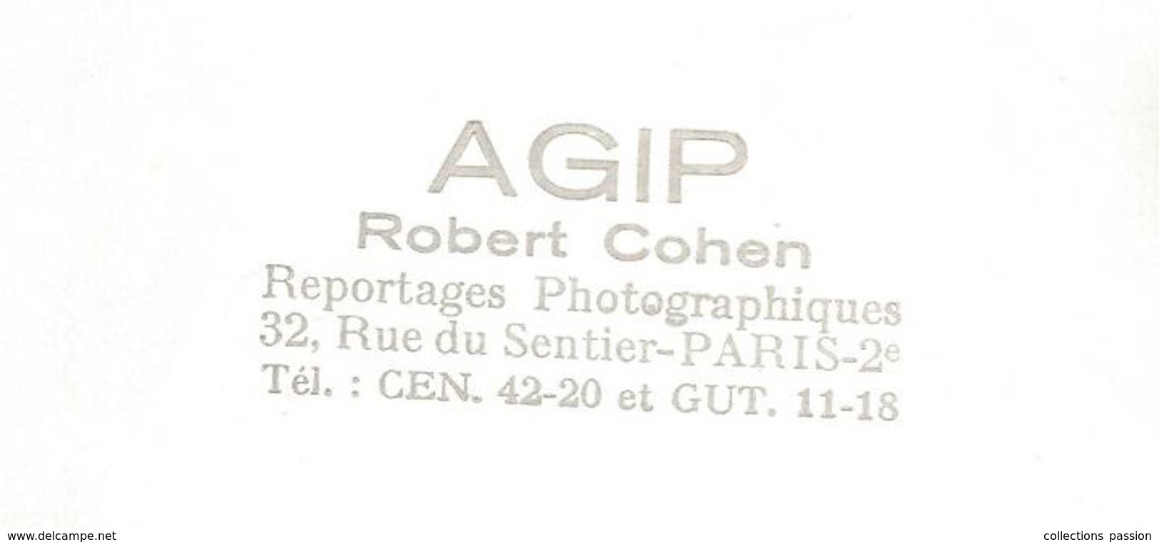 Photographie AGIP, MIREILLE DARC ,  CHARLES AZNAVOUR , 180 X 130 Mm, Frais Fr 1.55 E - Célébrités