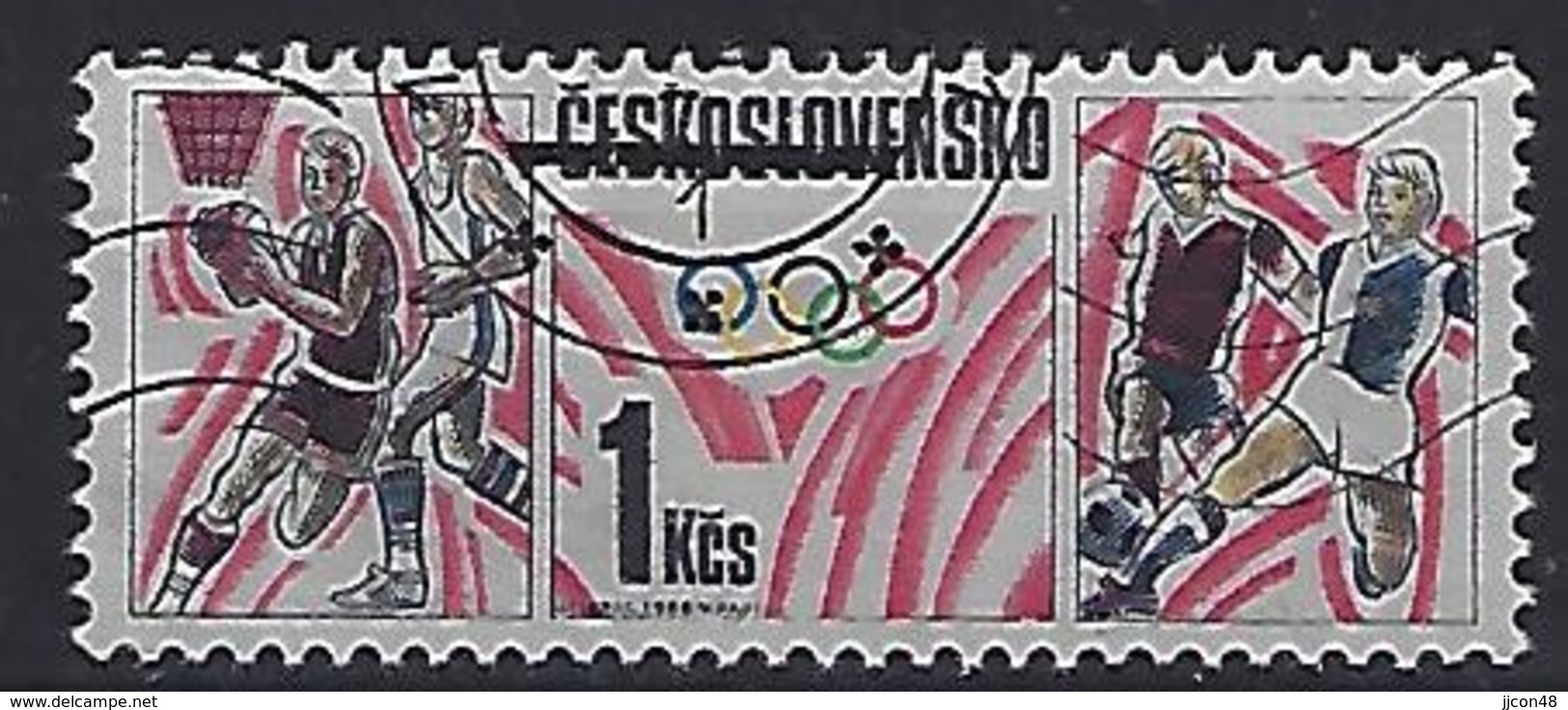 Czechoslovakia 1988  Olympic Games Calgary And Seoul (o) Mi.2942 - Used Stamps