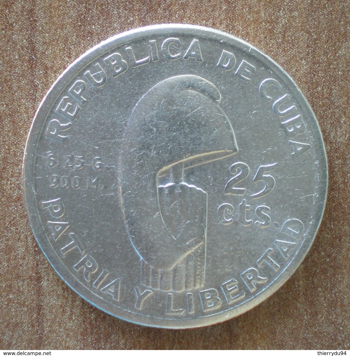 Cuba 25 Centavos 1853 1953 Commemo 100 Ans Marti Silver Argent Centavo Que Prix + Port Pesos Skrill Paypal Bitcoin - Cuba