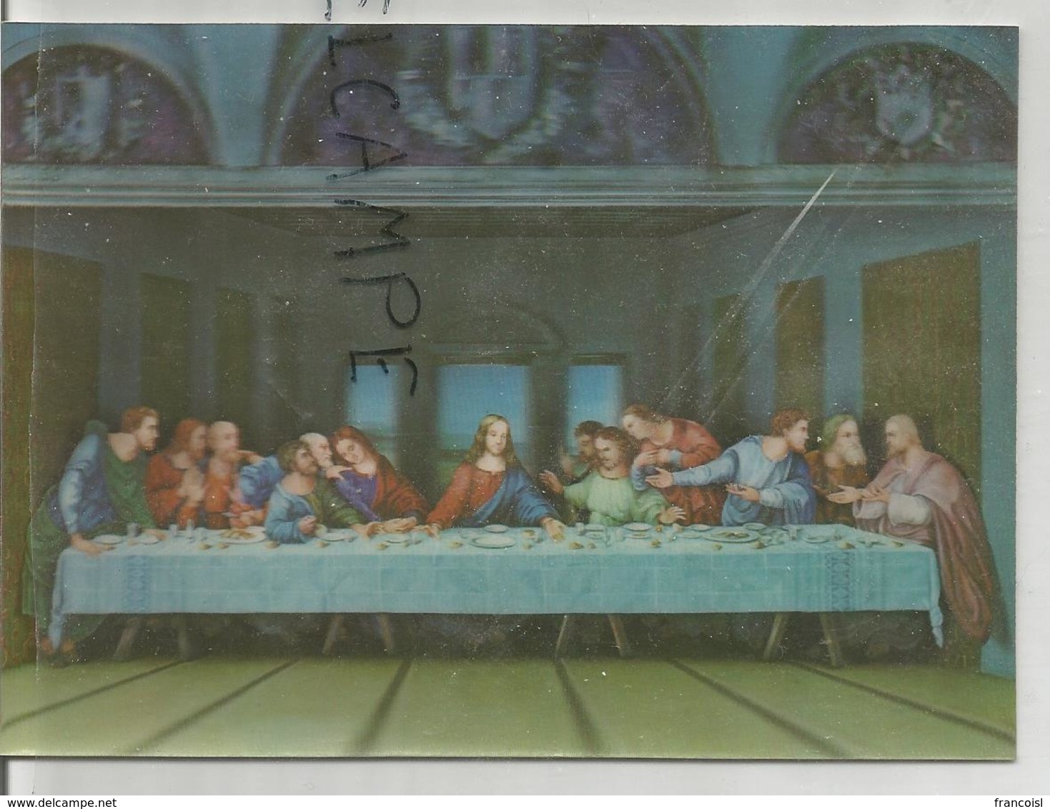 La Dernière Cène. The Last Supper. - Cartes Stéréoscopiques