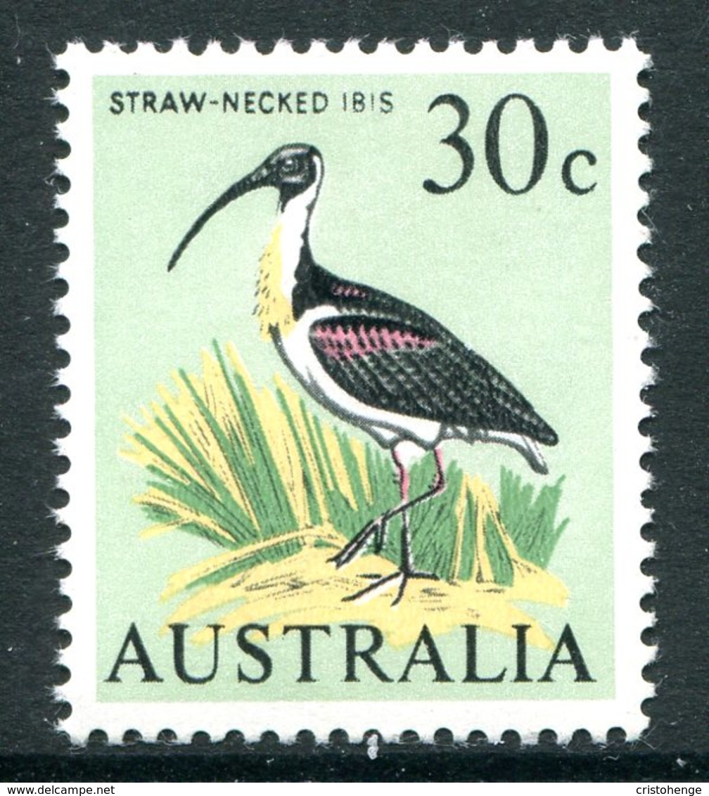 Australia 1966-73 Decimal Currency Definitives - 30c Straw-necked Ibis MNH (SG 397) - Nuevos