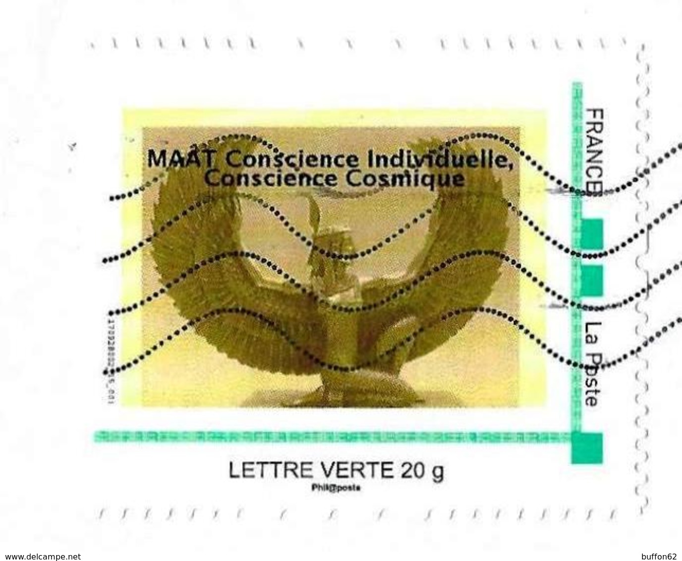 MonTimbraMoi MTM (2007) - Franc Maçonnerie : Maât, Conscience Individuelle, Conscience Cosmique. Lettre Verte 20 G. - Franc-Maçonnerie