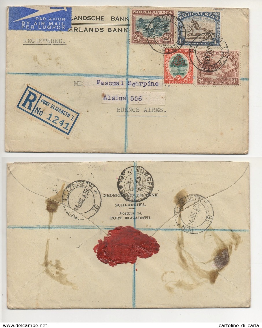 AIR MAIL LETTER 11 07 1939 #158 - Luchtpost