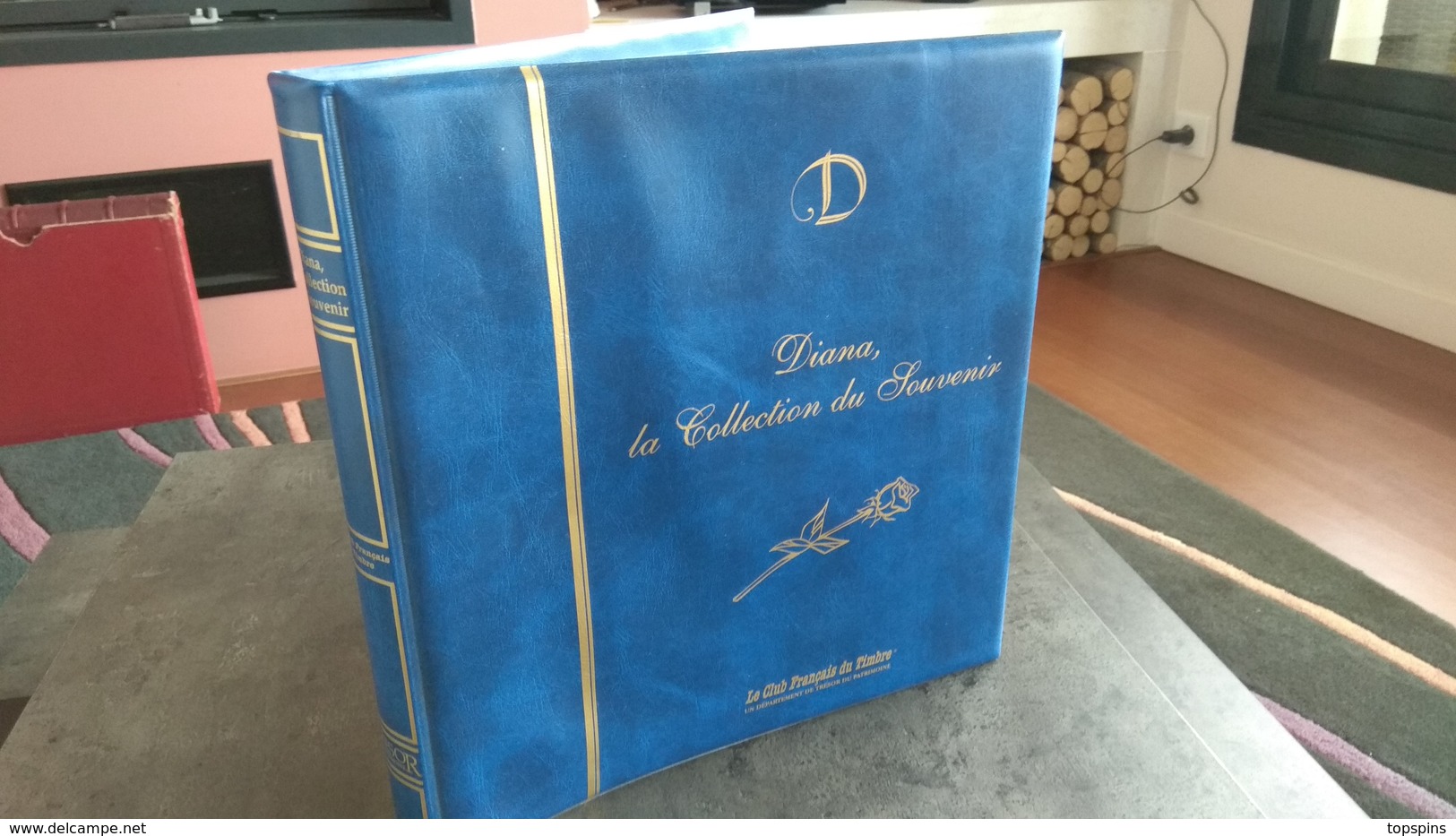 DIANA LA COLLECTION DU SOUVENIR TIMBRE LOT 17 ENVELOPPE TBE - Familles Royales