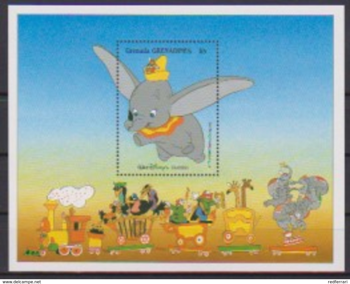 2511  Walt Disney  Grenada  Grenadines  Dumbo - Grenade (1974-...)