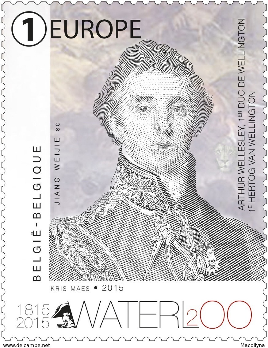 Blok 229** Bicentenaire De La Bataille De Waterloo 4532/36** / 200ste Verjaardag V/d Slag Van Waterloo - 1961-2001