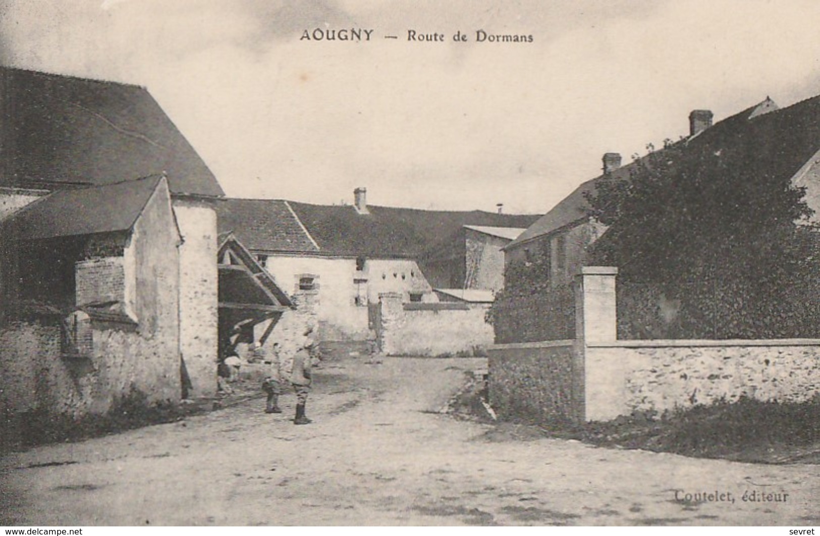 AOUGNY. - Route De Dormans - Other & Unclassified