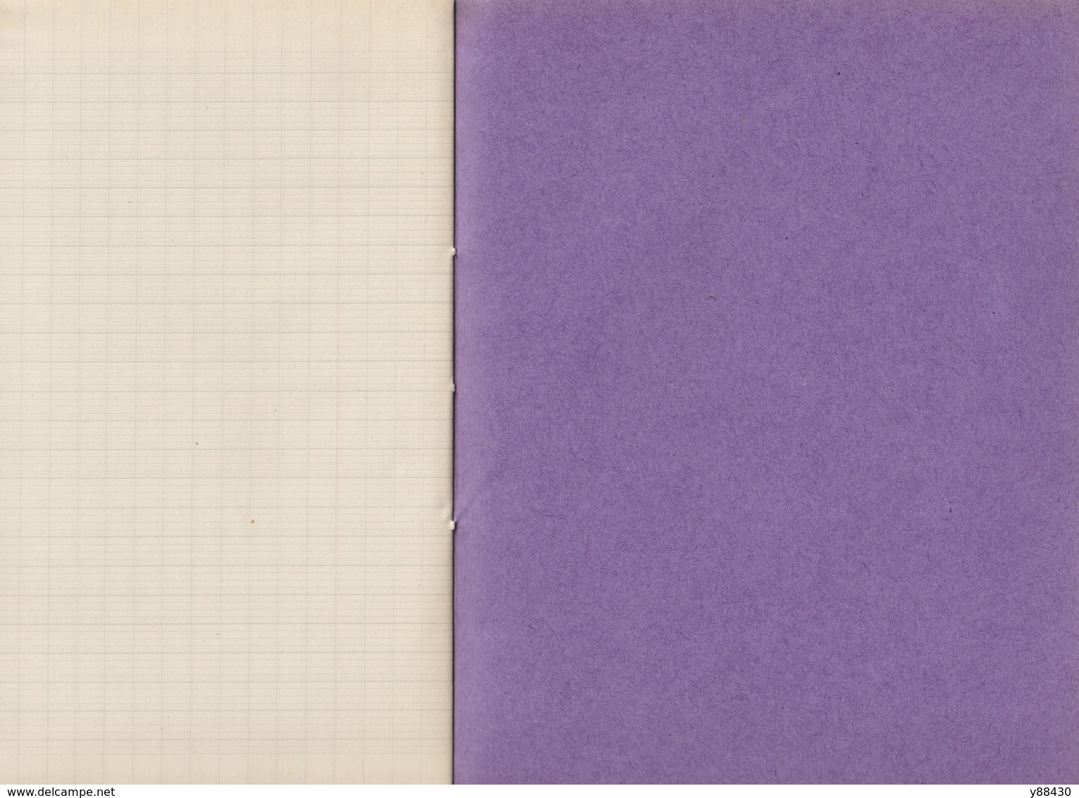 Cahier D'Ecolier VIOLET Avec Son BUVARD - LE CALLIGRAPHE - HOMEYER & EHRET à EPINAL. 88 - Années 50/60 -  8 Scannes - Other & Unclassified