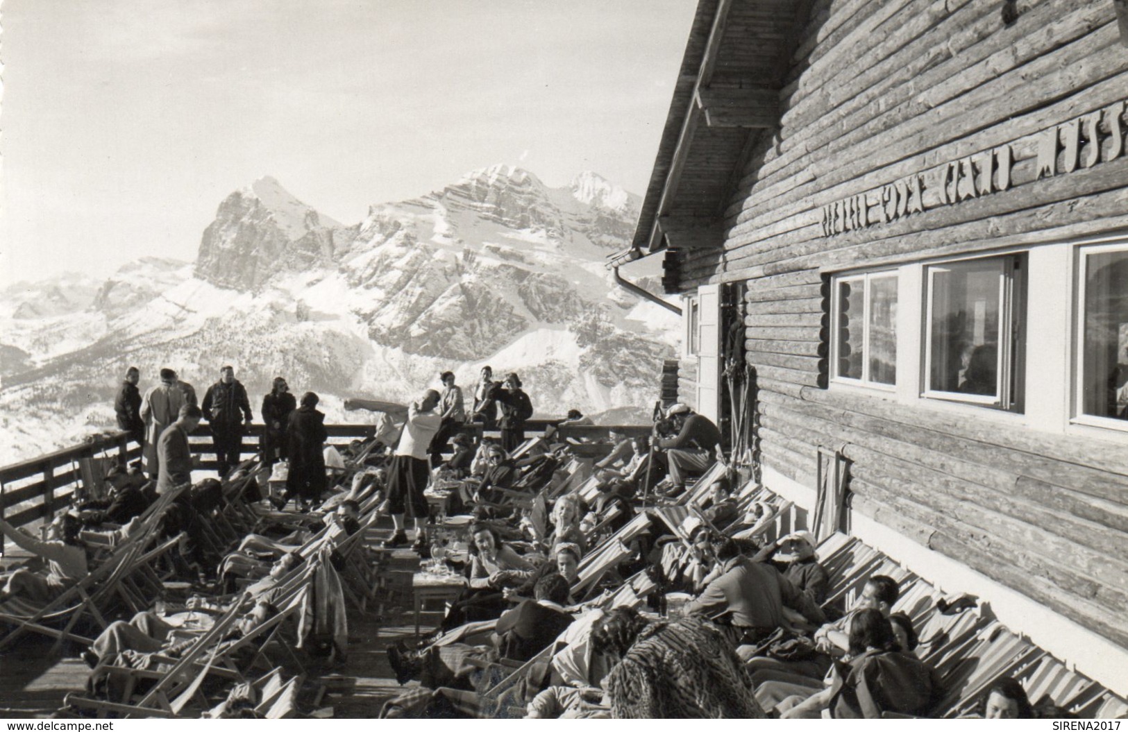 RIFUGIO EDDA CIANO MUSSOLINI - CORTINA D'AMPEZZO - BELLUNO - NON VIAGGIATA - Belluno