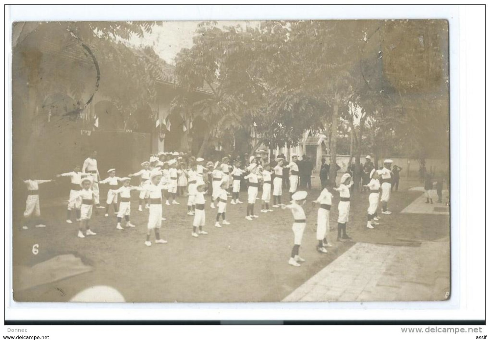 HANOI TONKIN CARTE PHOTO ECOLE HENRI RIVIERE VOIR CORRESPONDANCE - Viêt-Nam