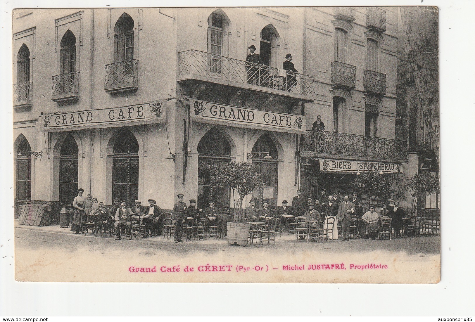 CERET - GRAND CAFE - MICHEL JUSTAFRE, PROPRIETAIRE - 66 - Ceret