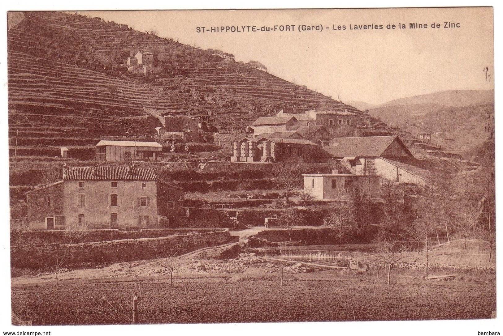 ST-HIPPOLYTE-DU-FORT - Les Laveries De La Mine De Zinc - Autres & Non Classés