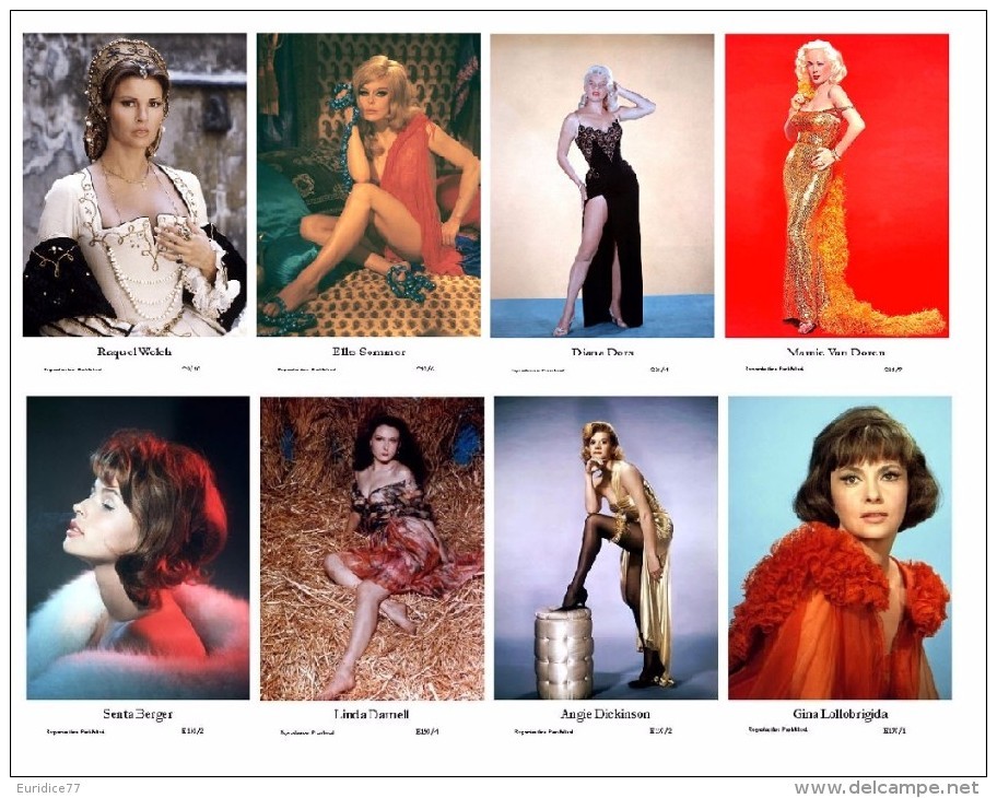 FILM STAR MODERN POSTCARD COLLECTION - (100 DIFF. COLOUR)  Swiftsure Postcards 2000 - Artistas