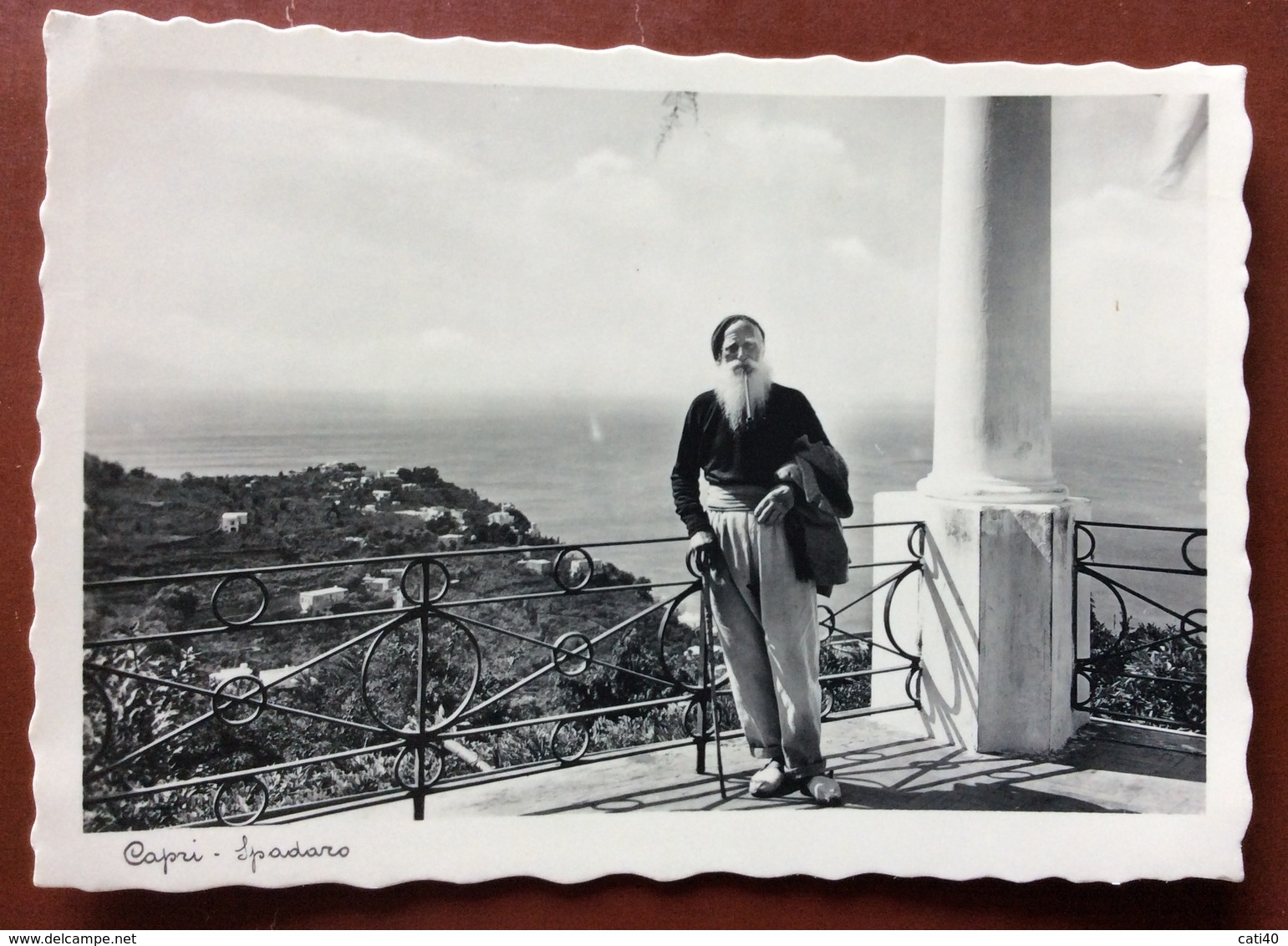 CAPRI VERA FOTOGRAFIA DI SPADARO  AL BELVEDERE - Napoli