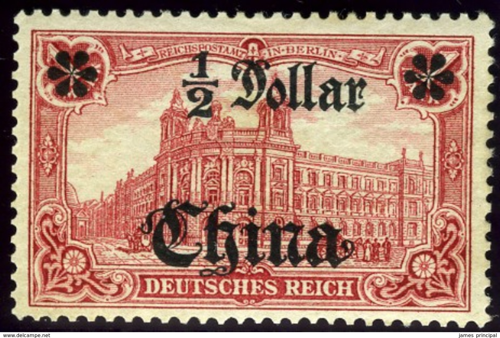 German Post Offices In China. Sc #43a. Unused. * - China (offices)