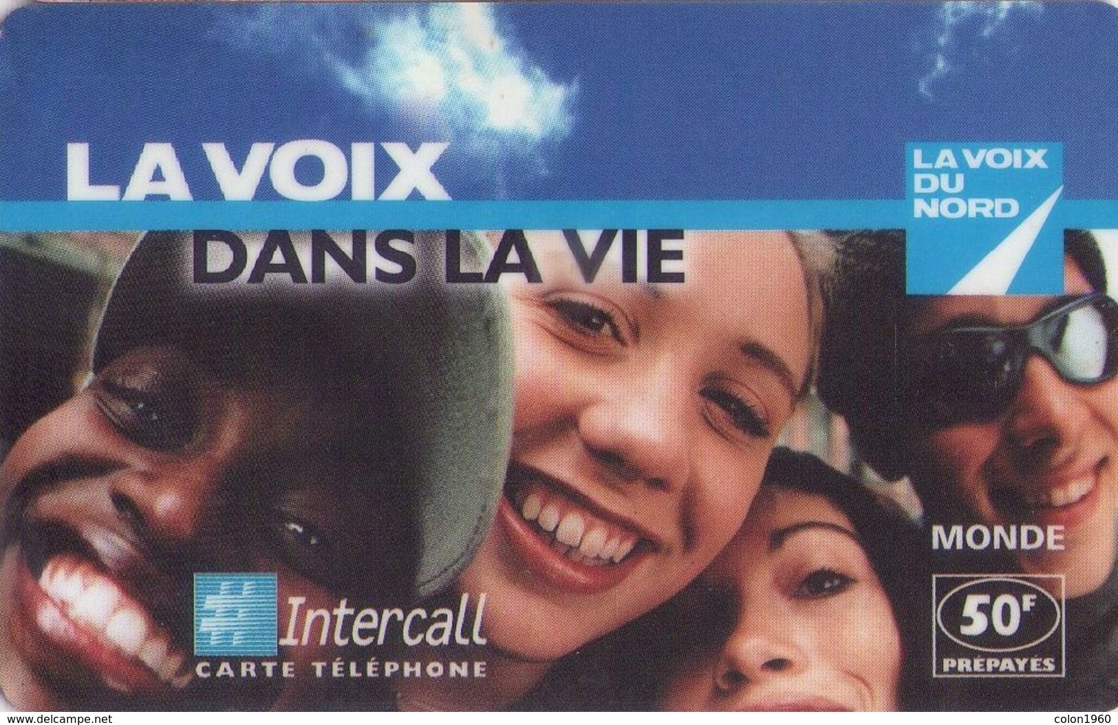 FRANCIA, (PREPAGO). La Voix Dans La Vie - 4 People. 2002-12-31. FR-PRE-INT-0591. (821) - Otros & Sin Clasificación