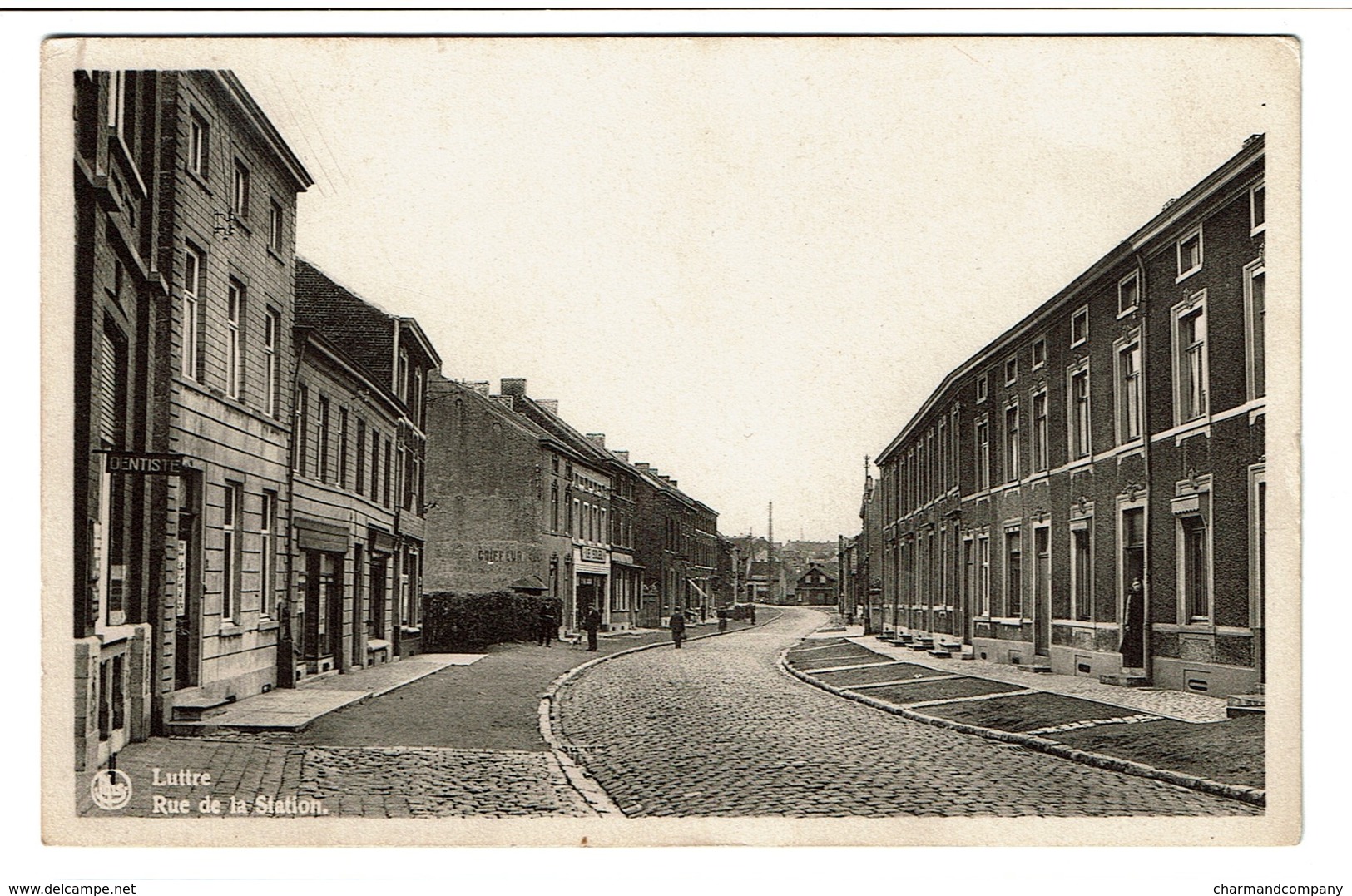 Luttre - Rue De La Station - Edit. Germeau - Luttre  - 2 Scans - Pont-à-Celles