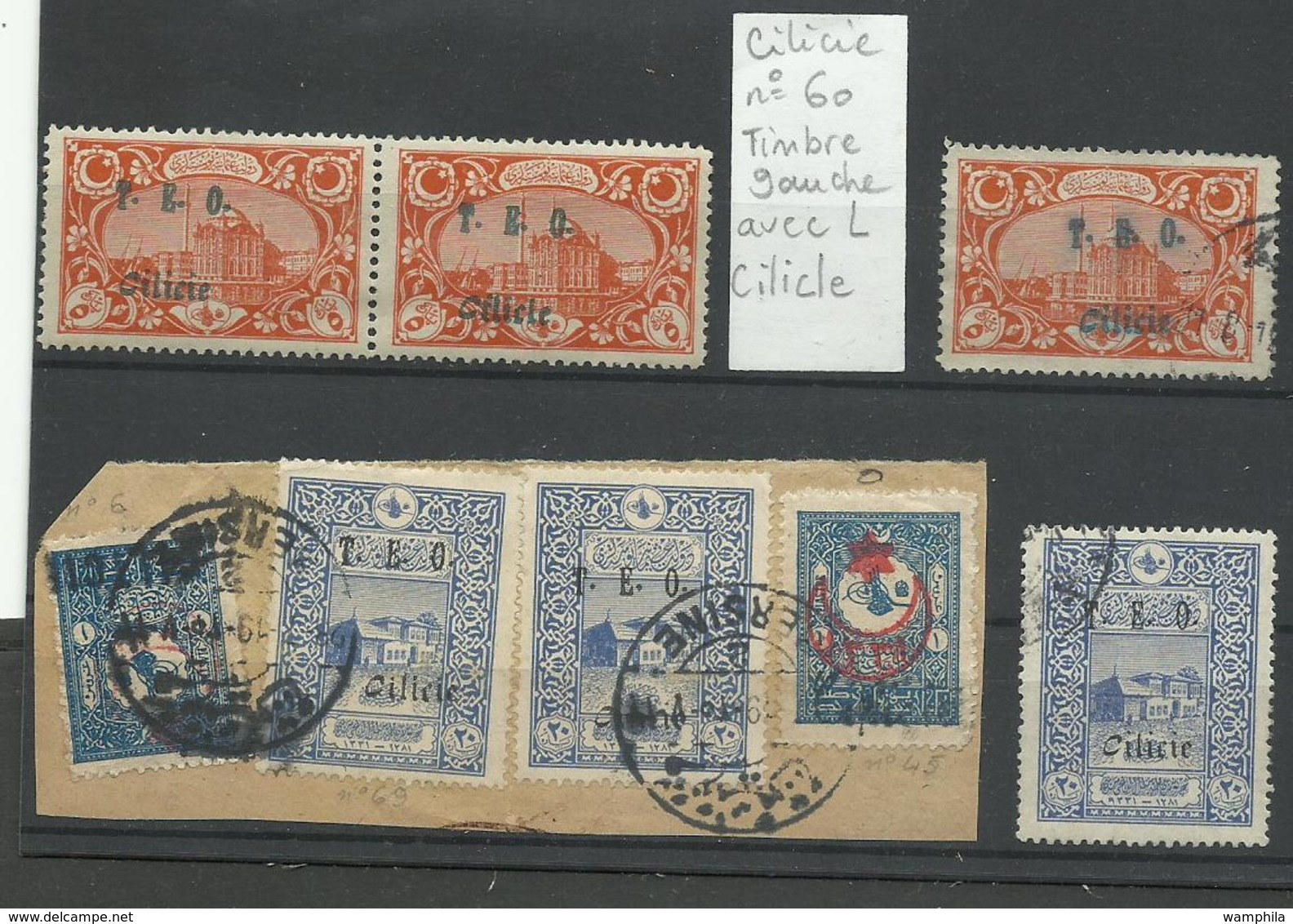 Cilicie, Lot Neufs & Oblitérés, Variétés + Divers - Used Stamps