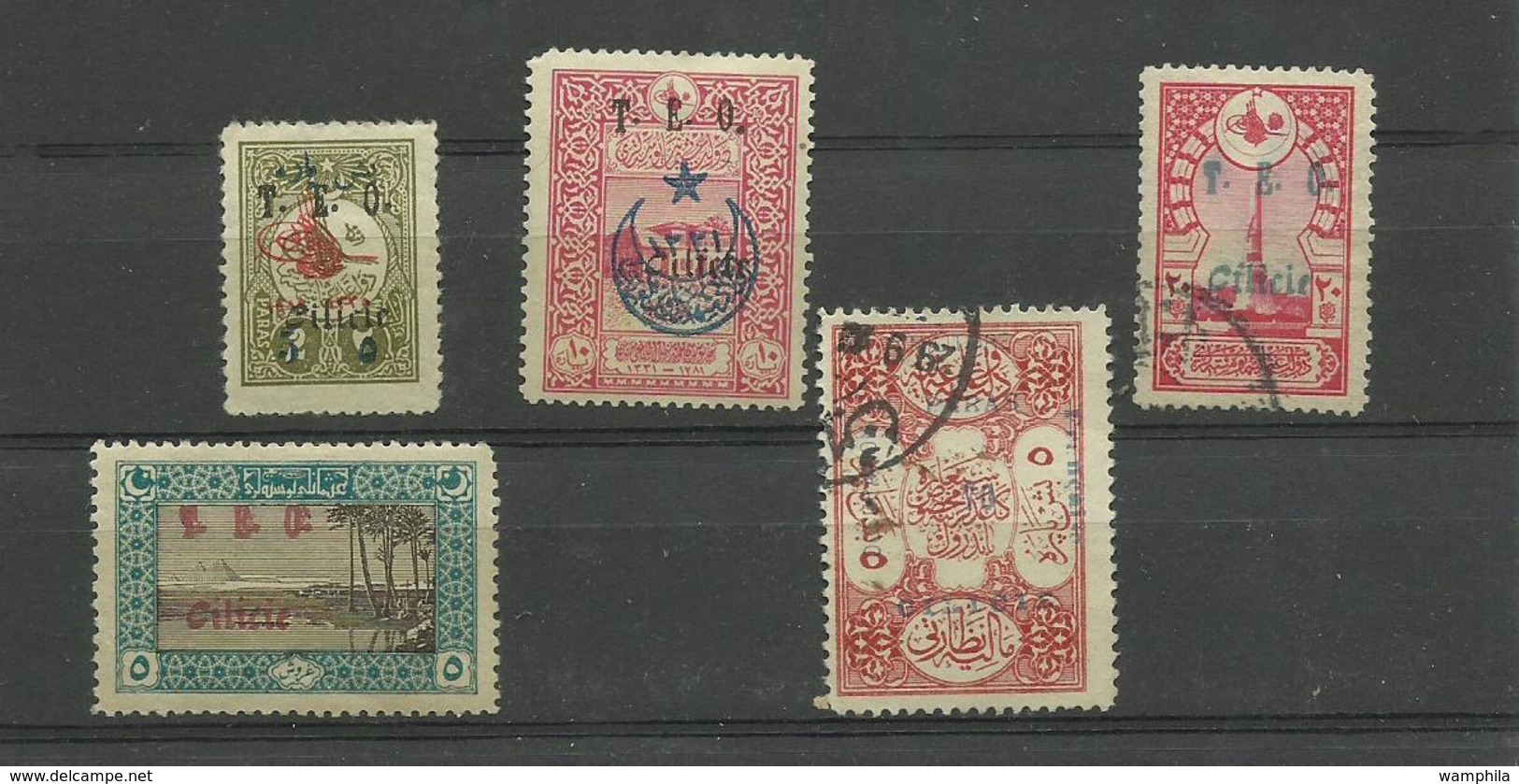 Cilicie, Lot Neufs & Oblitérés, Variétés + Divers - Used Stamps