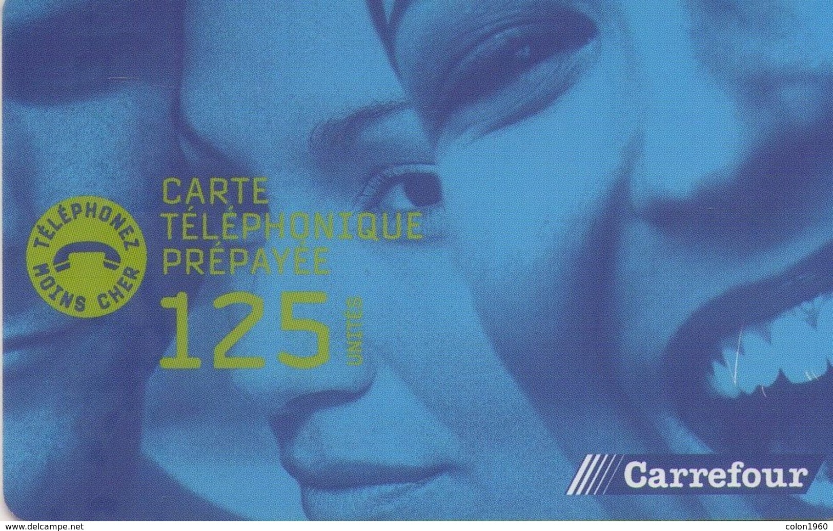 FRANCIA, (PREPAGO). Carrefour-125 Units. EXPIRY TIME  30/11/1999. FR-R-OM-009. (808) - Otros & Sin Clasificación