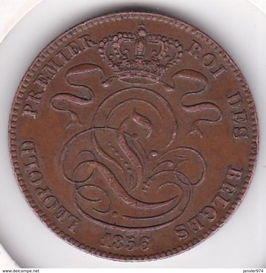 BELGIQUE . 5 CENTIMES 1856. LEOPOLD PREMIER - 5 Cent