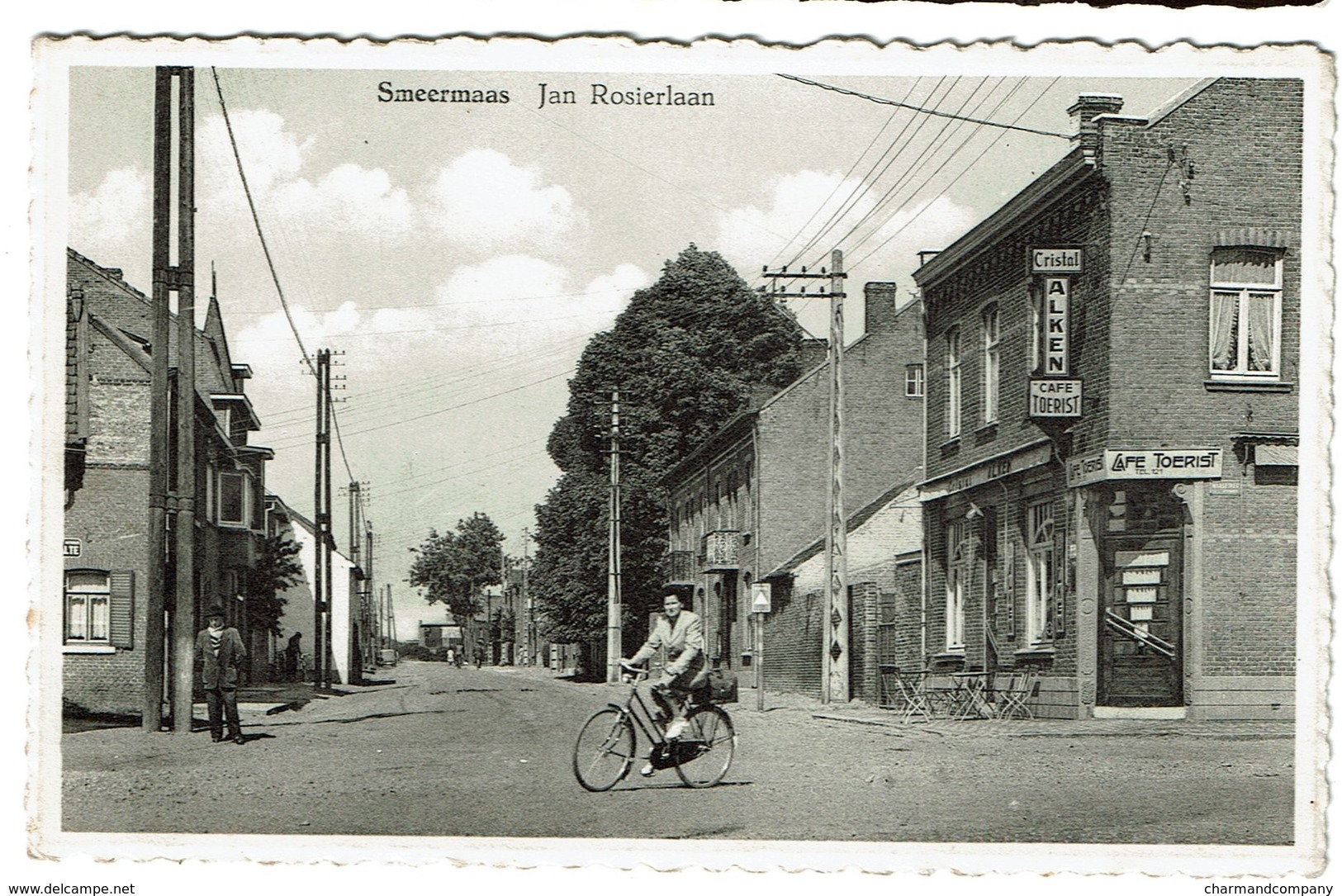 Smeermaas - Jan Rosierlaan - Cafe Toerist - 2 Scans - Lanaken