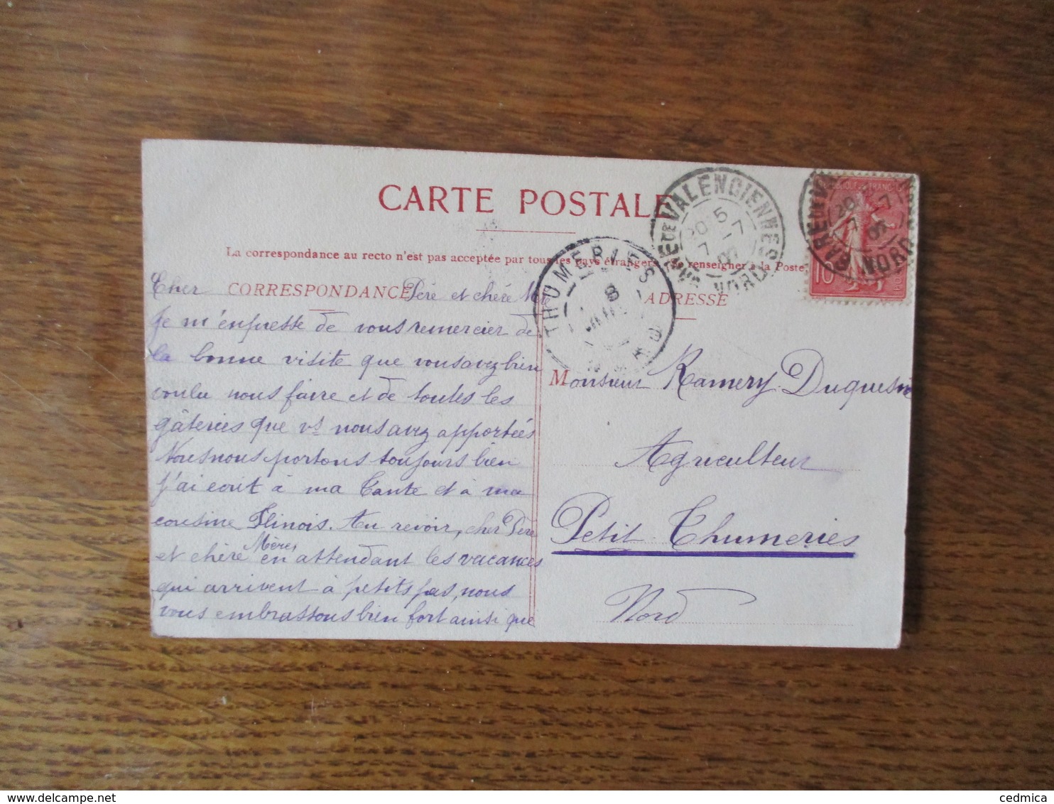 BOUSSU- UN COIN DE LA RUE NEUVE 1907 EDITION Vve DUREZ-CAPART - Boussu