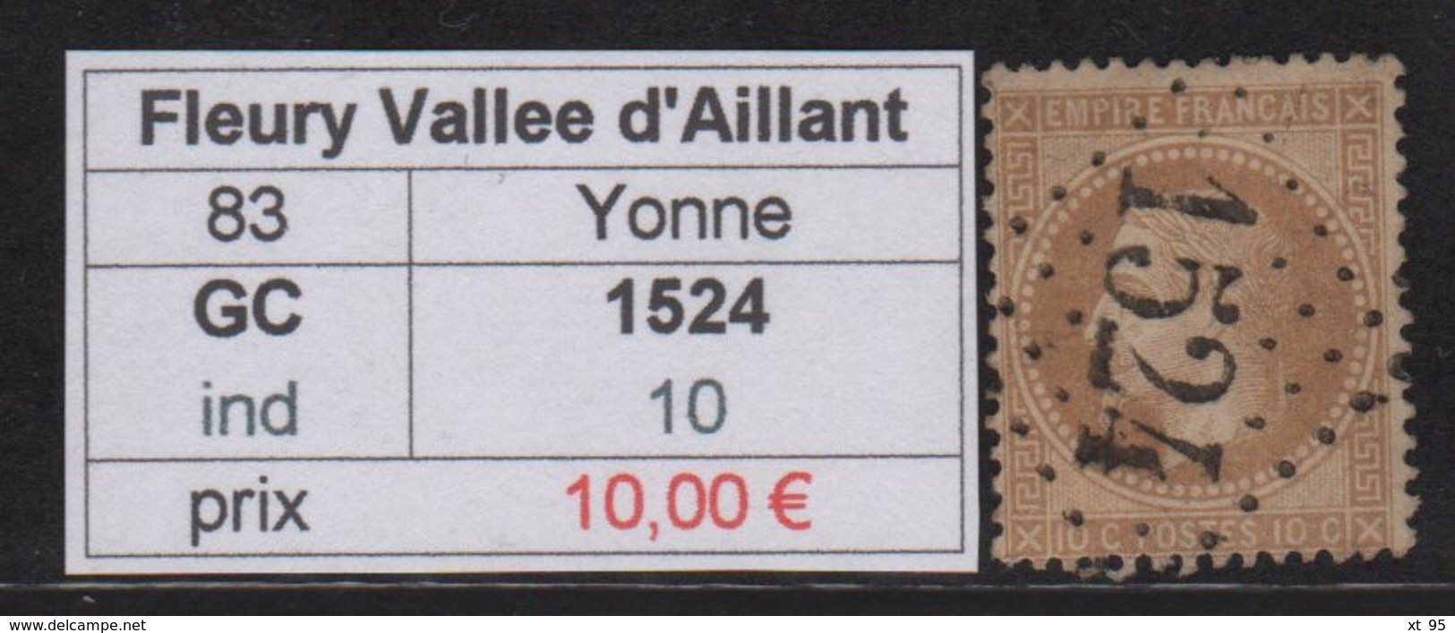 Fleury Vallee D Aillant - Yonne - GC 1524 - Autres & Non Classés