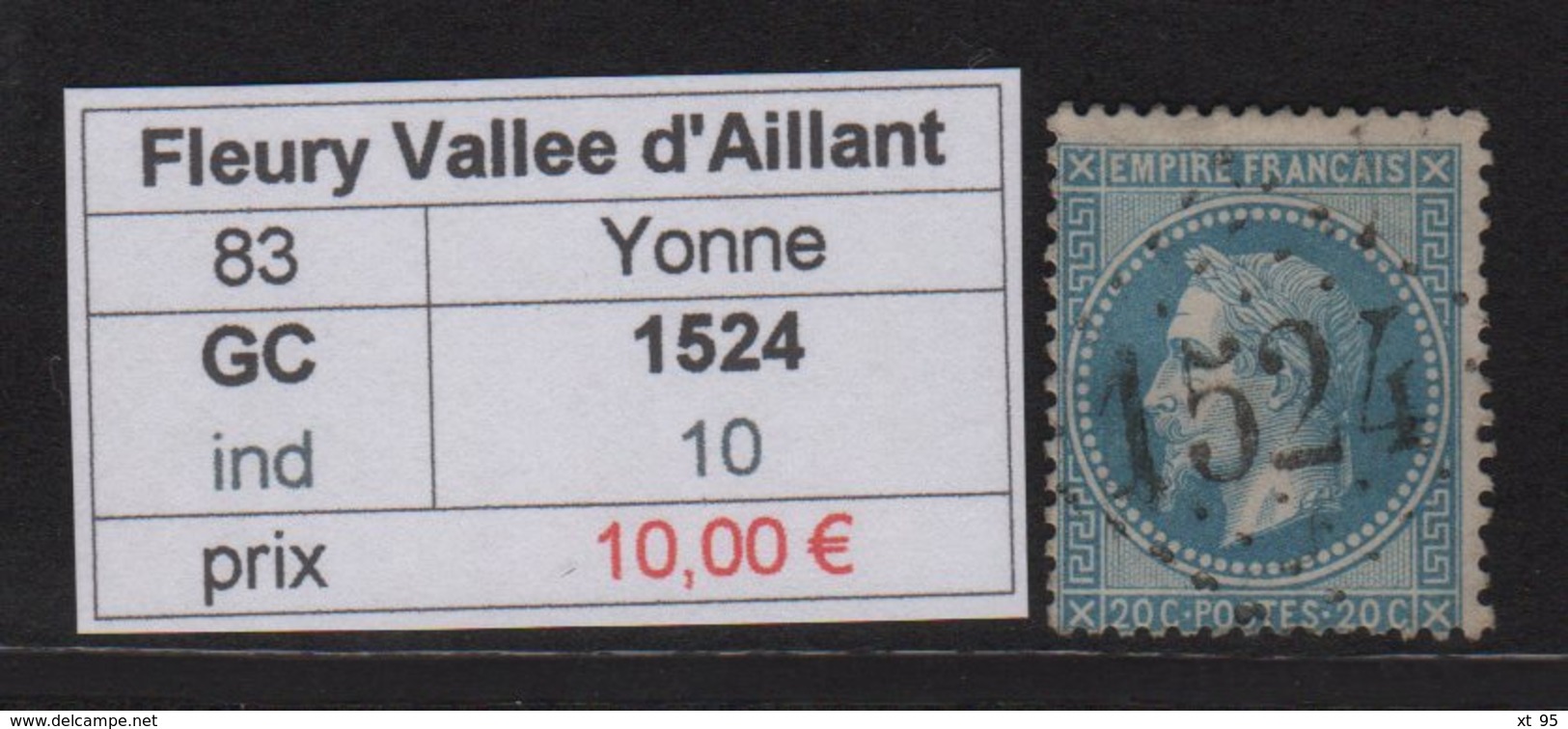 Fleury Vallee D Aillant - Yonne - GC 1524 - Autres & Non Classés