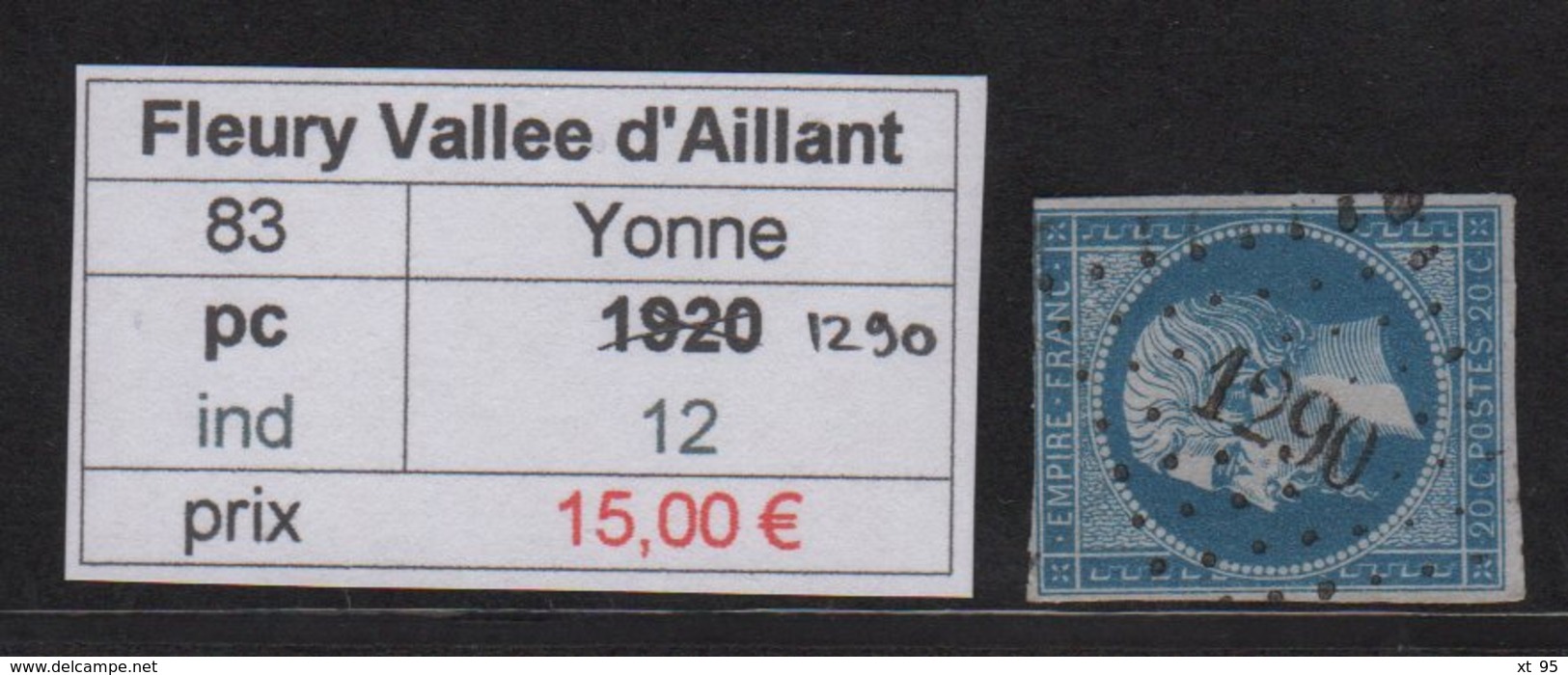 Fleury Vallee D Aillant - Yonne - Pc 1290 - Autres & Non Classés