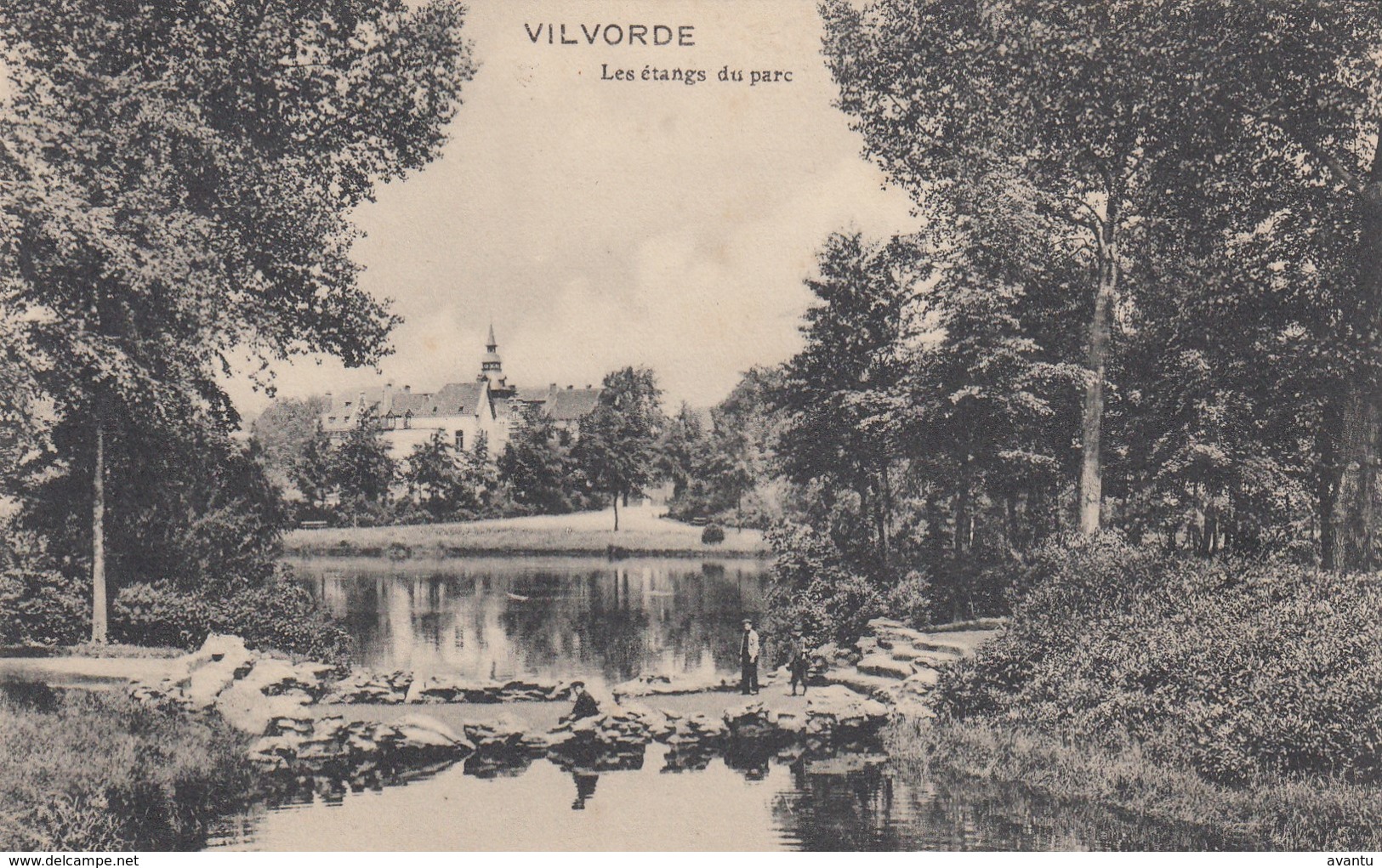 VILVOORDE / HET PARK / DE VIJVER EN HET BRUGJE - Vilvoorde