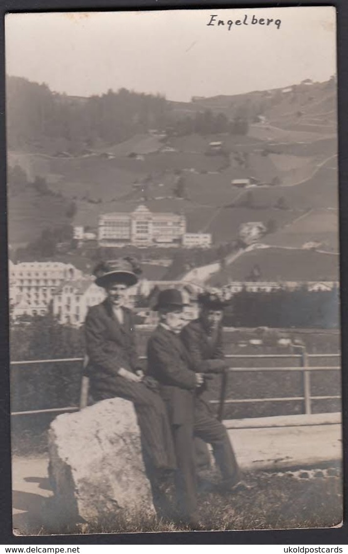 CPA  Suisse, ENGELBERG, Carte Photo - Engelberg