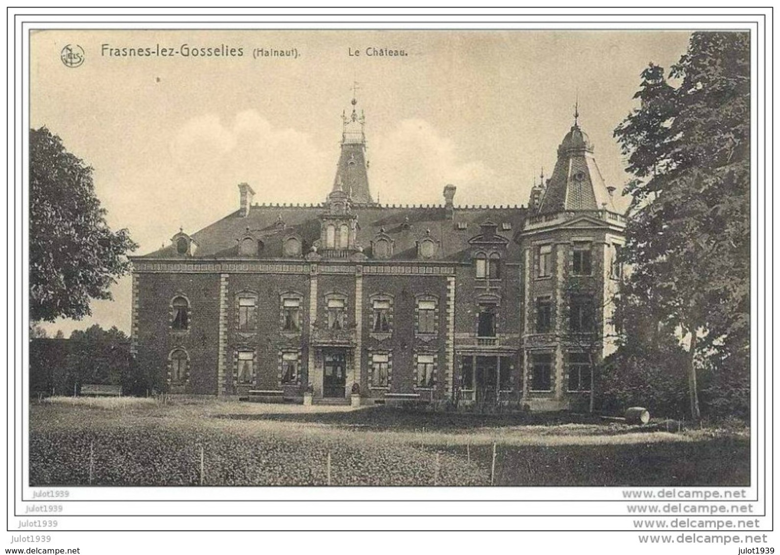 FRASNES - LEZ - GOSSELIES ..--  Le Château . - Les Bons Villers