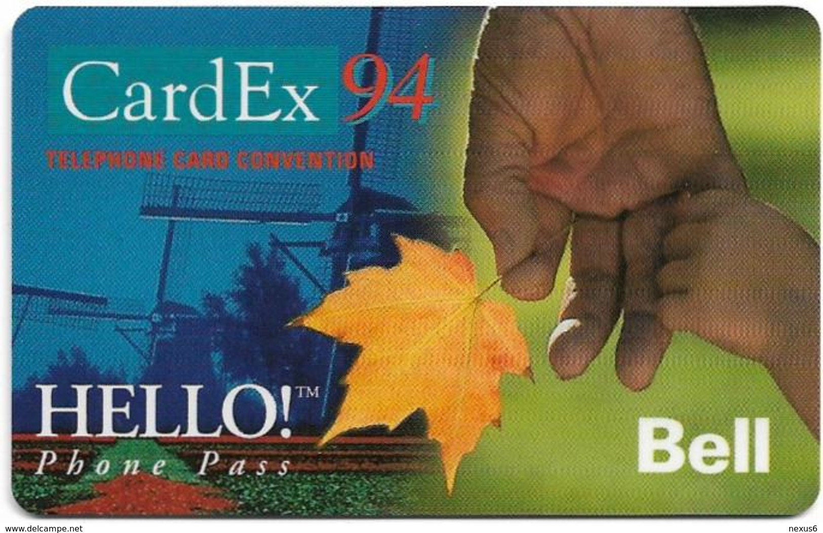 Canada - Bell - Hello! - CardEx '94, Remote Mem. 07.1994, Mint - Canada