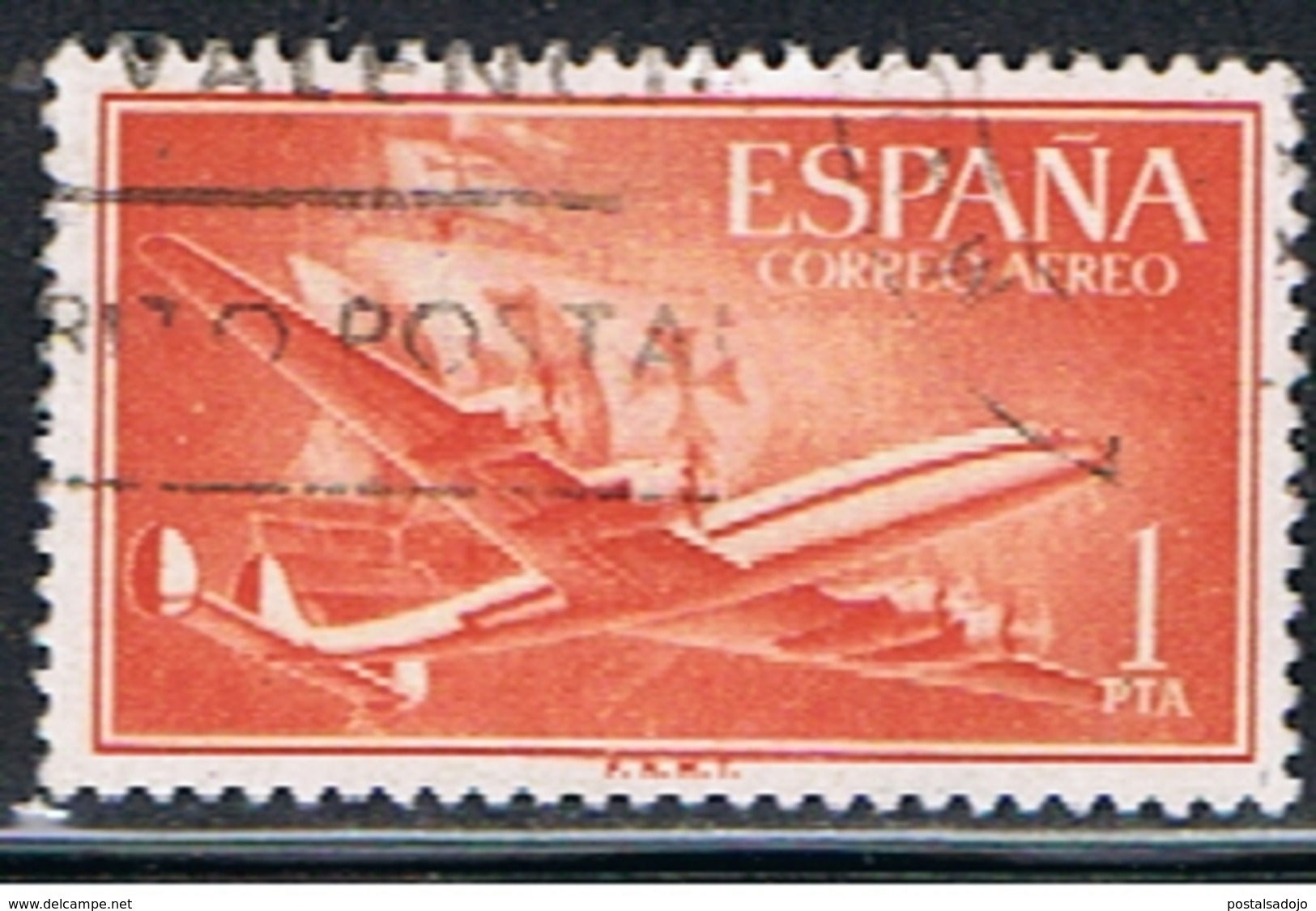 (3E 065) ESPAÑA // YVERT 269 POSTE AERIENNE // EDIFIL 1172 // 1955 - Oblitérés