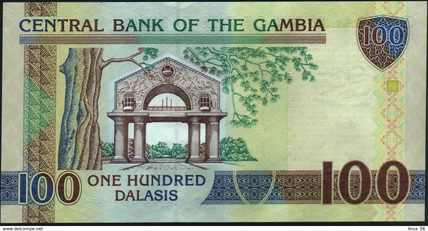 GAMBIA - 100 Dalasis Nd.(2006 - 2013) UNC P.29 B(2) - Gambia