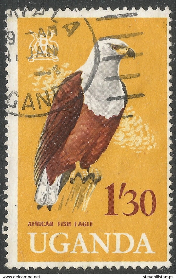 Uganda. 1965 Birds. 1/30 Used. SG 122 - Uganda (1962-...)