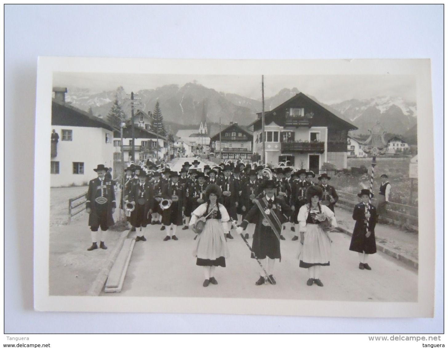 Cpsm Autriche Oostenrijk Seefeld In Tirol Musikkapelle Dans Costume Traditionel Verlag Karl Dornach - Muziek