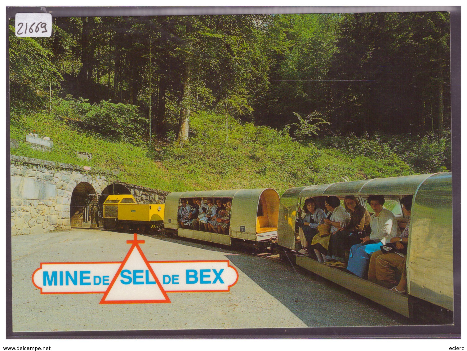 CARTE MODERNE - BEX - MINES DE SEL - TB - Bex