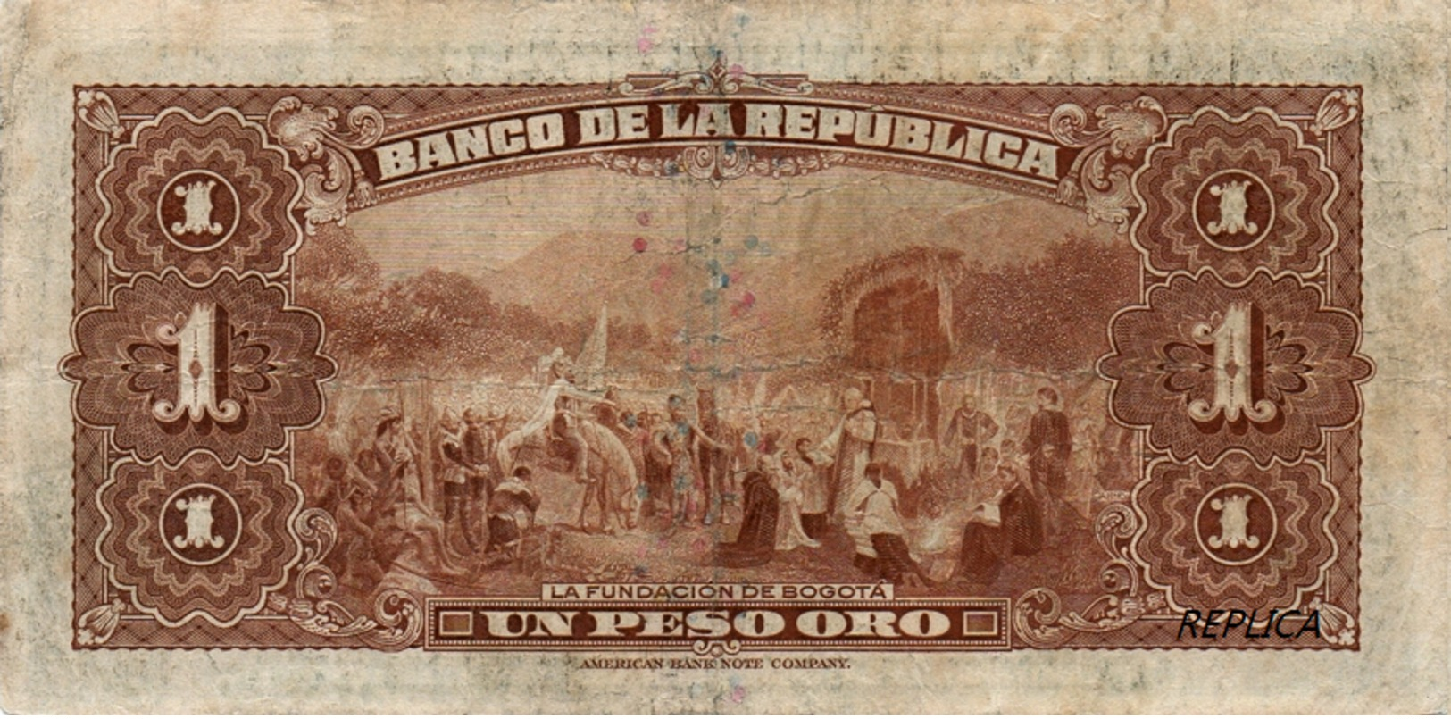 Colombia 1   Peso  1938 - Colombia