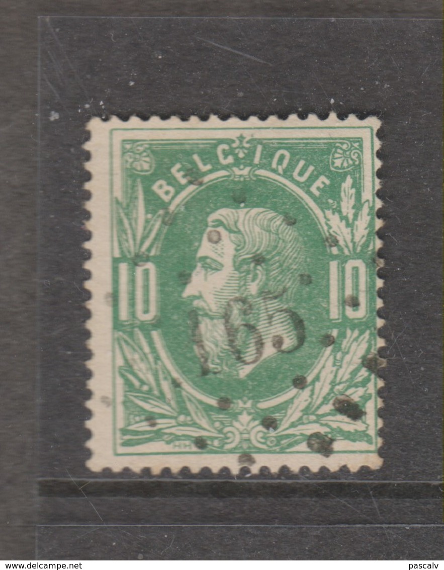 COB 30 Oblitération à Points 165 HAMME +8 - 1869-1883 Leopold II